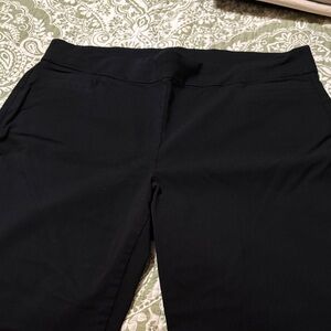 Kim Rogers Classic Black Women's Straight Leg Pants